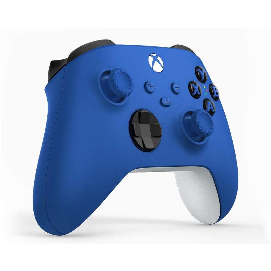 Microsoft Xbox Controller Wireless per Xbox Series X|S PC e Mobile Colore Shock Blue con D-Pad Ibrido e Bluetooth